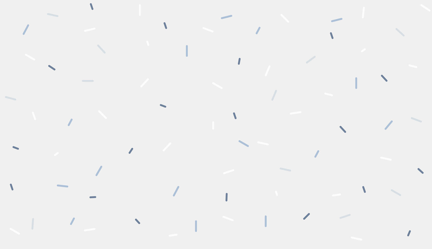 White background with blue and white specks
