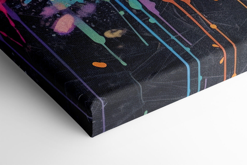 Colorful video game controller Colorful video game controller