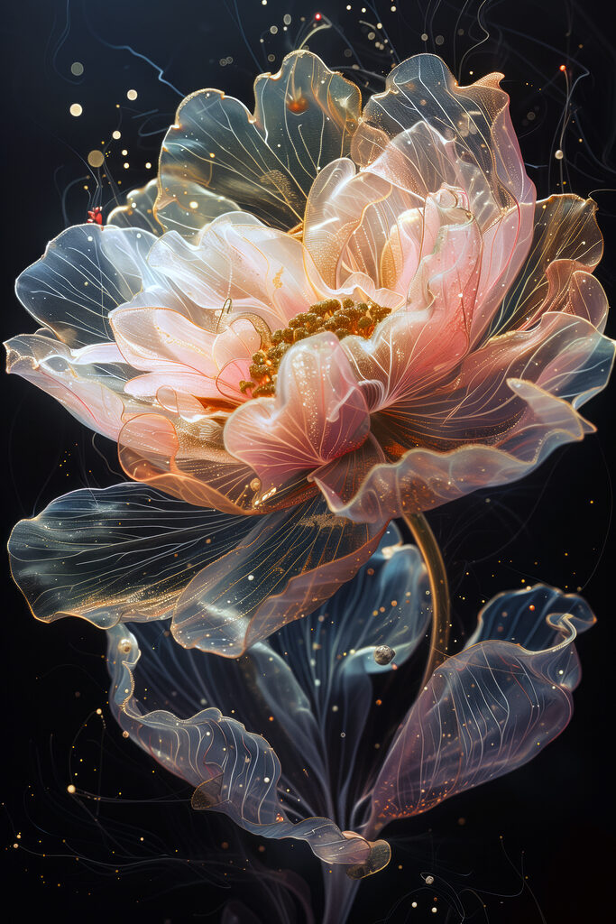 Ethereal Bloom in Celestial Light Ethereal Bloom in Celestial Light