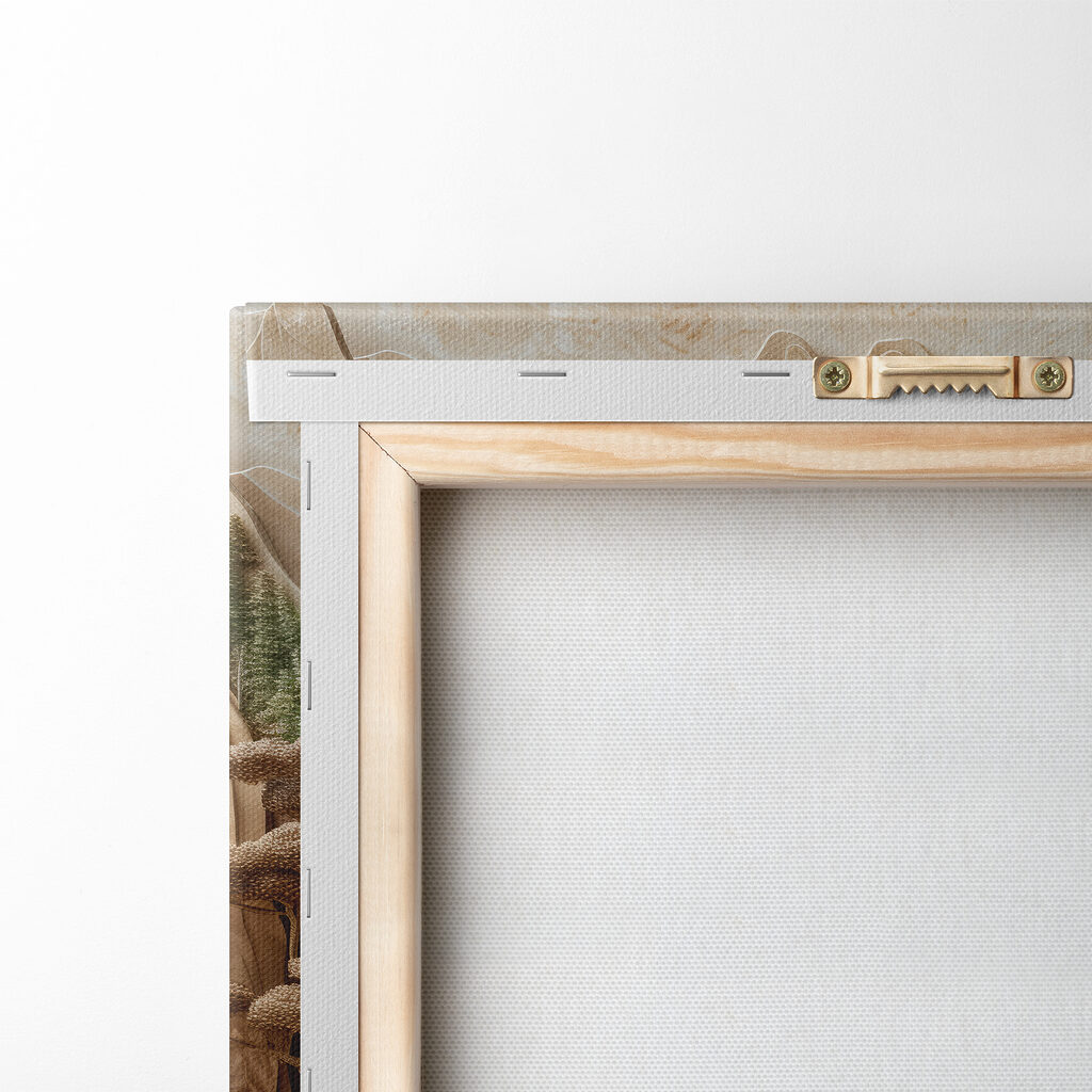 Sculpture of a bridge and a building Sculpture of a bridge and a building