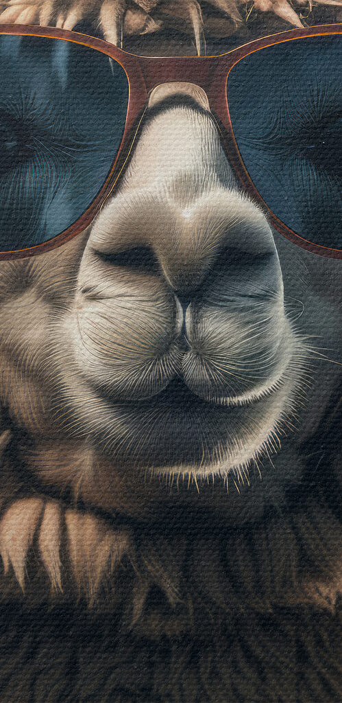 Llama wearing sunglasses Llama wearing sunglasses