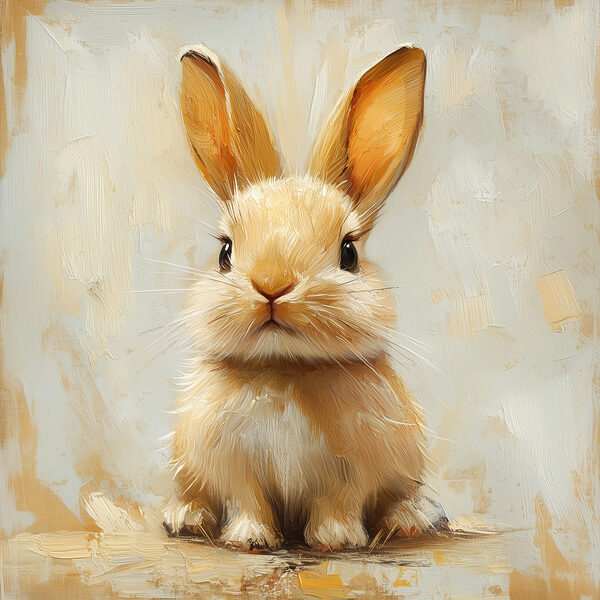 Close up of a rabbit