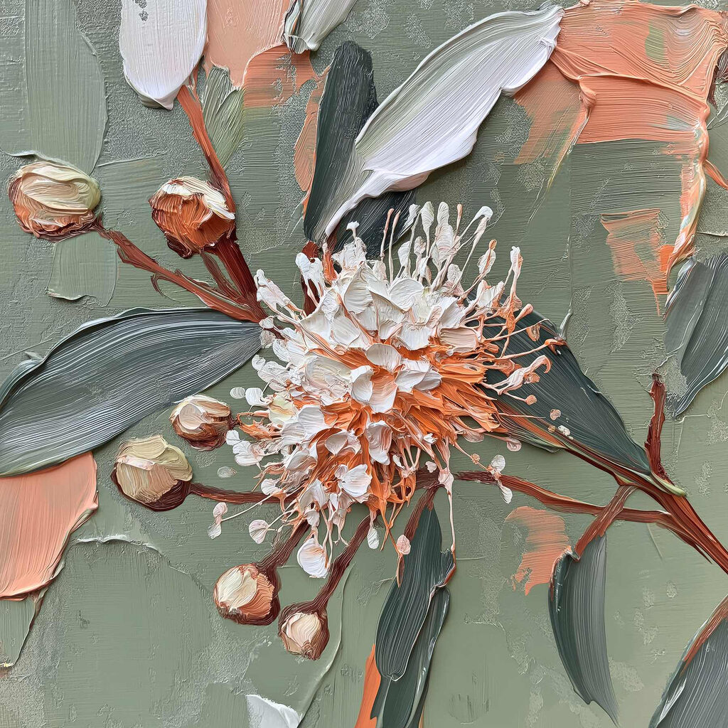 Painting of a flower