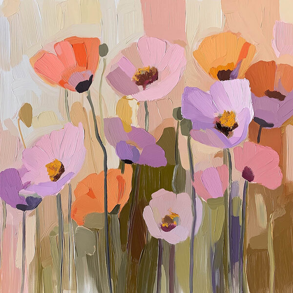 Painting of flowers Painting of flowers