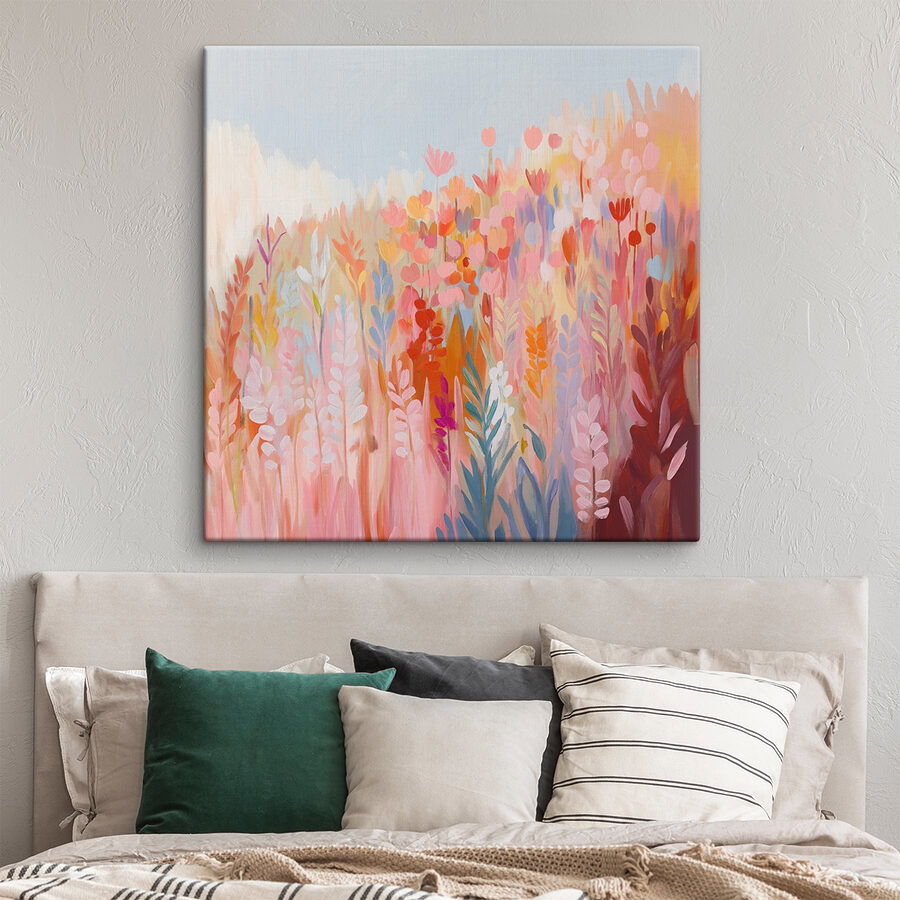 Painting of flowers and plants Painting of flowers and plants