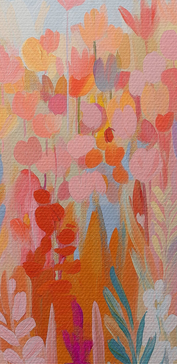 Painting of flowers and plants Painting of flowers and plants
