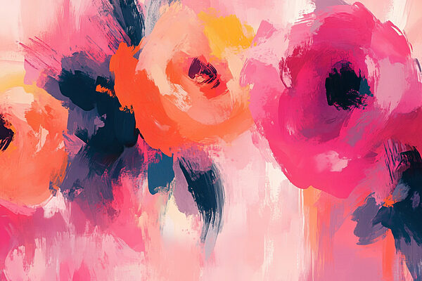 Painting of flowers Painting of flowers