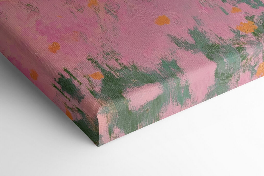 Person standing in a field of flowers Person standing in a field of flowers