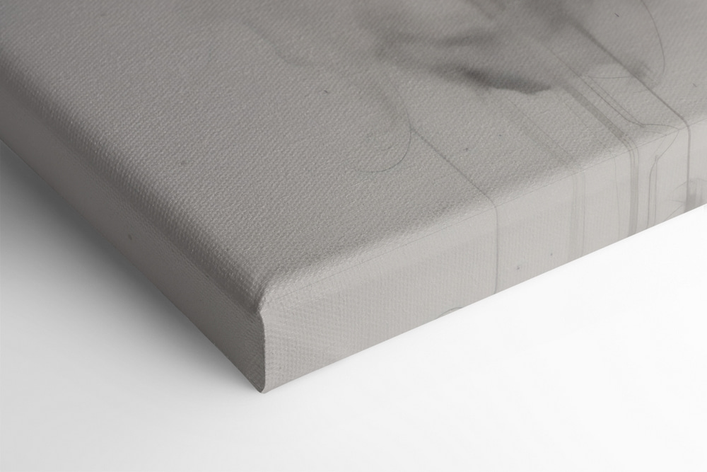 Painting of a woman with flowers in her hair