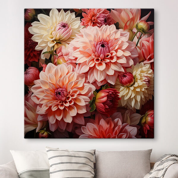 Group of pink and white flowers Group of pink and white flowers