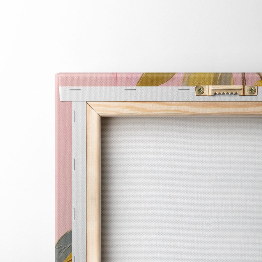 Painting of lemons on a branch Painting of lemons on a branch