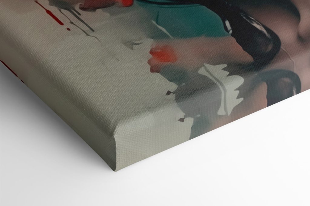 Woman with flowers in her hair