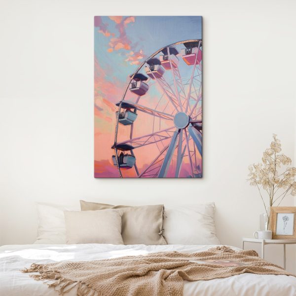 Ferris wheel with seats Ferris wheel with seats