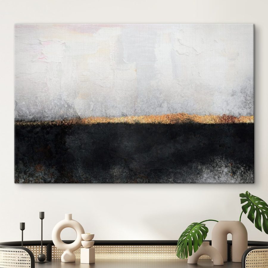 Black and white painting Black and white painting