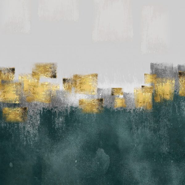 Painting of a city Painting of a city