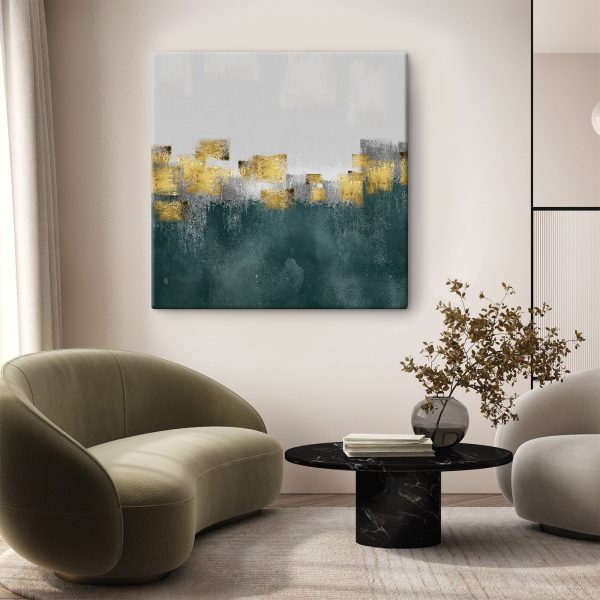 Painting of a city Painting of a city