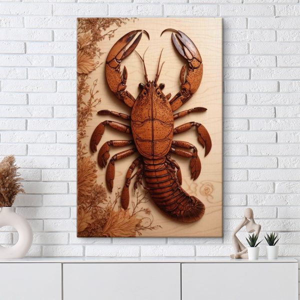 Lobster made out of wood Lobster made out of wood
