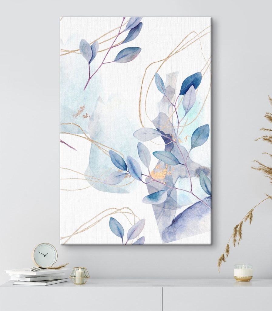 Elegance in Watercolor and Leaves Elegance in Watercolor and Leaves