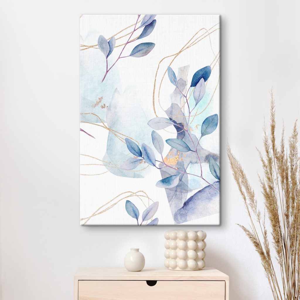 Elegance in Watercolor and Leaves Elegance in Watercolor and Leaves