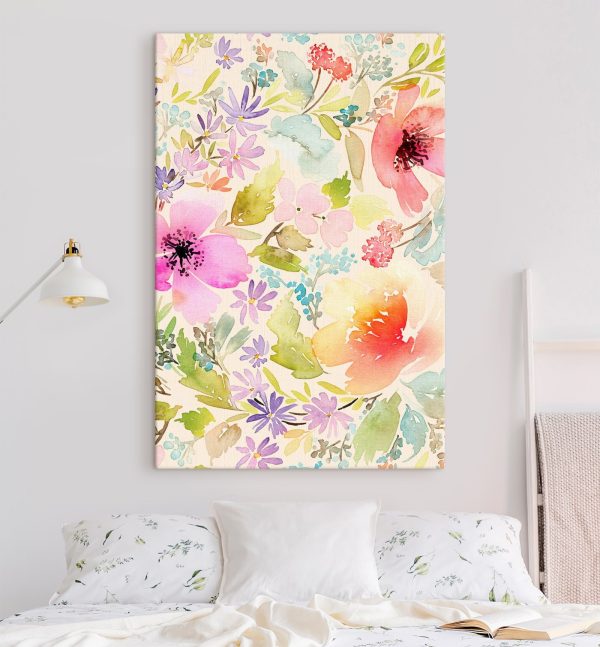 Watercolor painting of flowers Watercolor painting of flowers