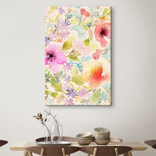 Watercolor painting of flowers Watercolor painting of flowers