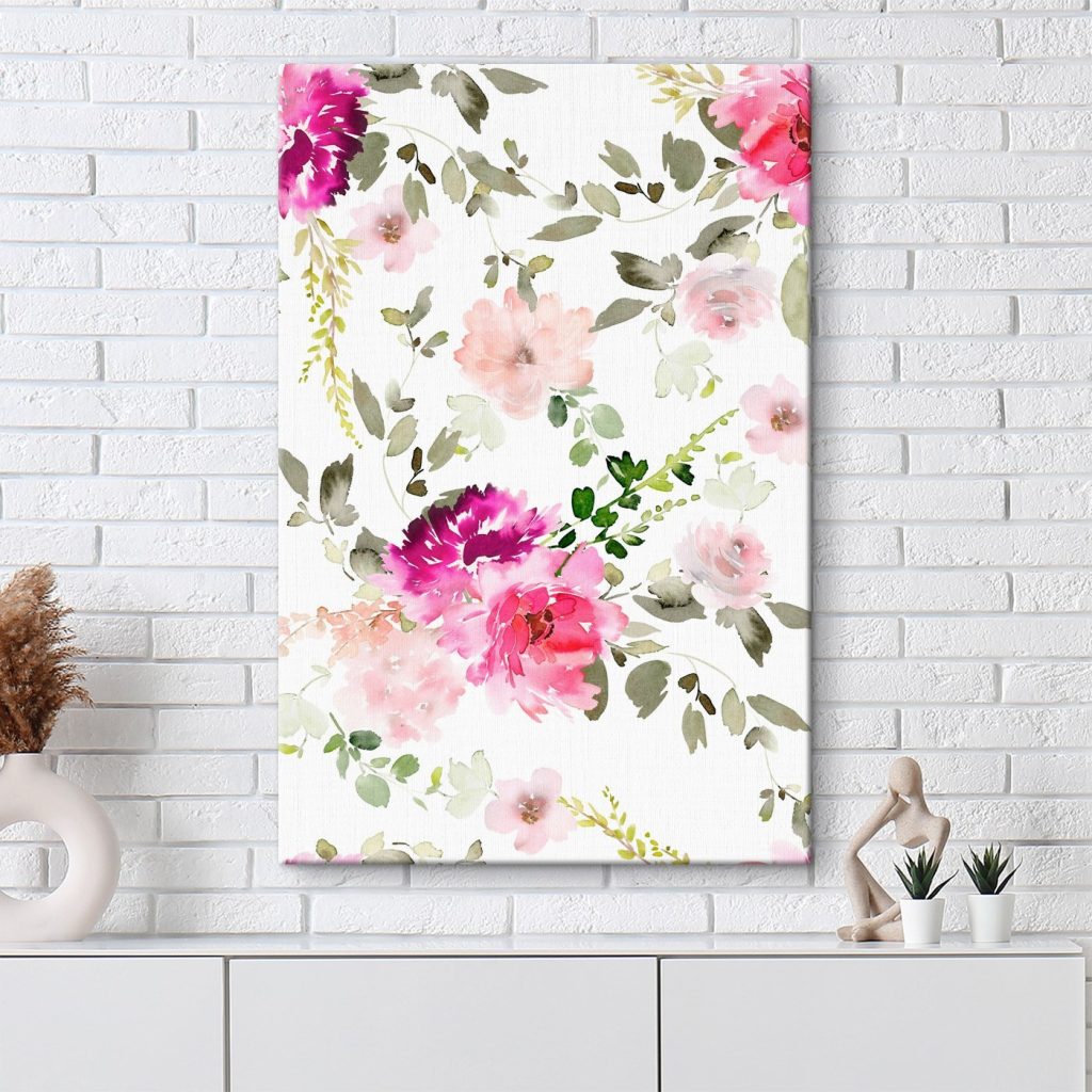 Watercolor painting of flowers Watercolor painting of flowers