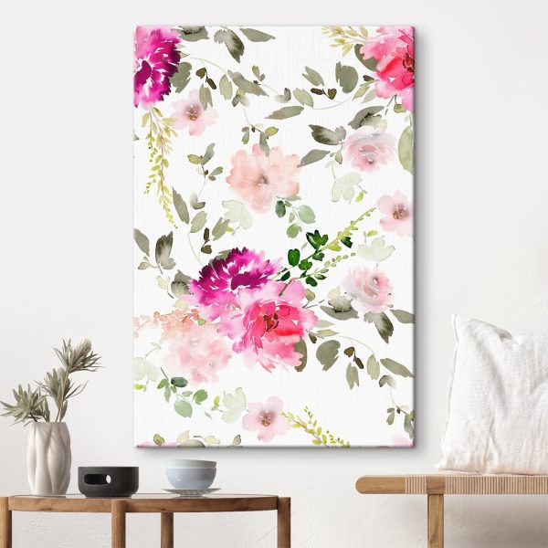 Watercolor painting of flowers Watercolor painting of flowers