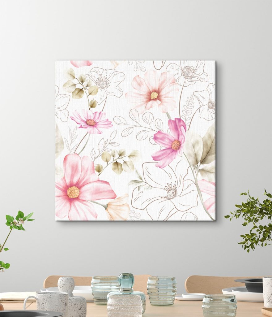 Soft Pastels in Floral Harmony Soft Pastels in Floral Harmony