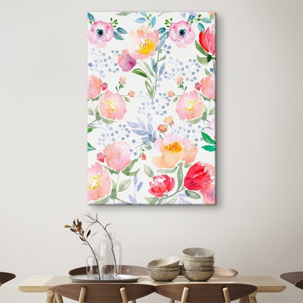 Watercolor painting of flowers Watercolor painting of flowers