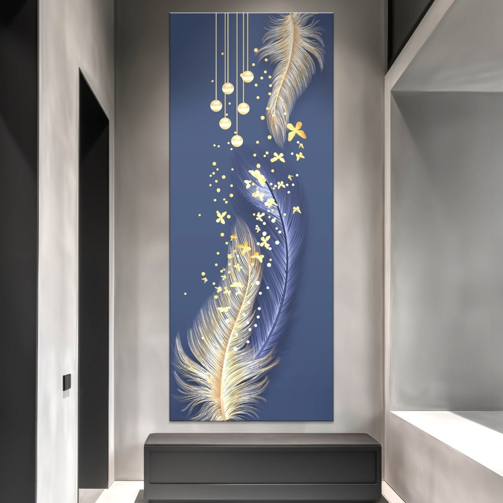 Elegant orbs amidst feather's caress Elegant orbs amidst feather's caress