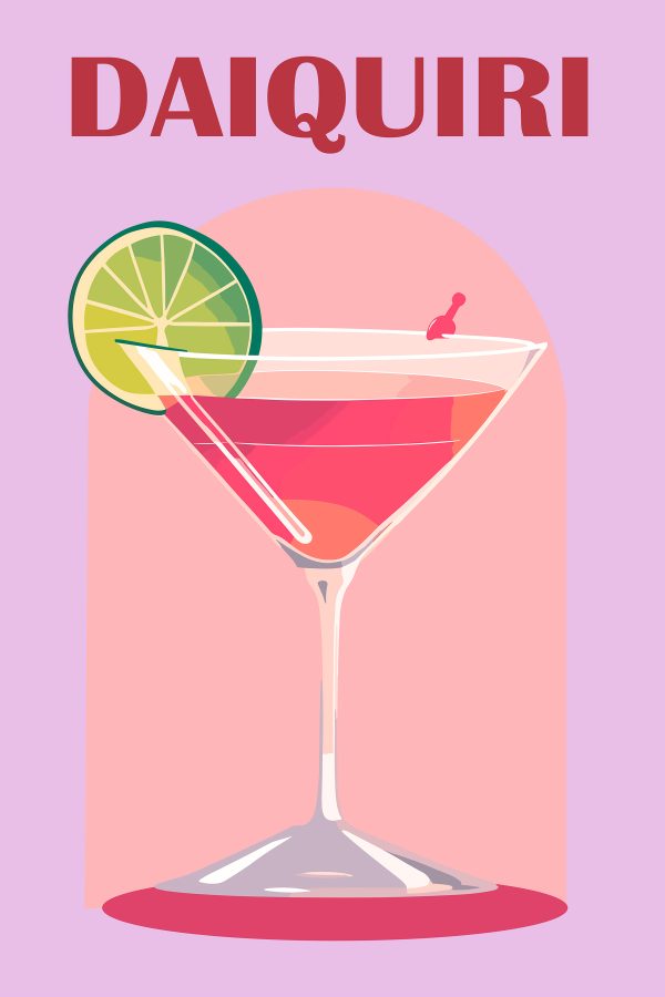 Glass with a drink and a slice of lime Glass with a drink and a slice of lime