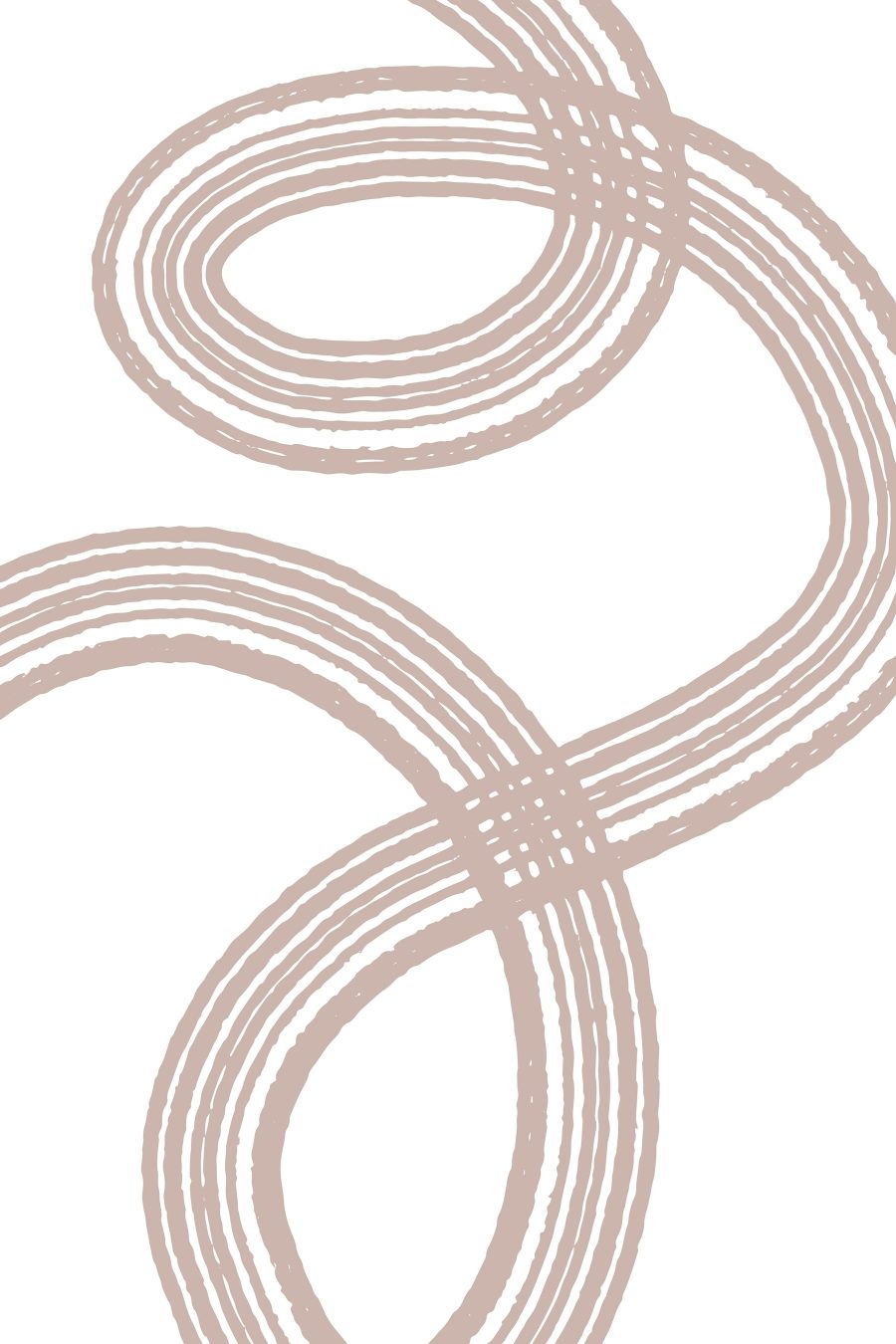 Twisting lines weave endless paths Twisting lines weave endless paths