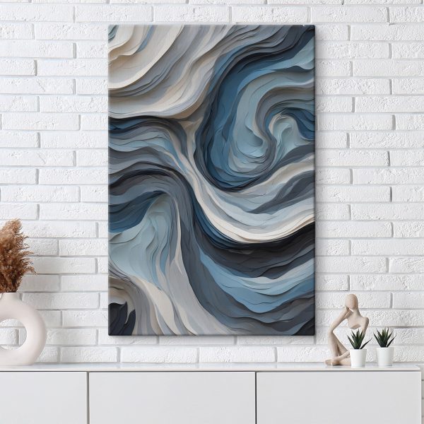 Ocean Waves in Sculpted Layers Ocean Waves in Sculpted Layers