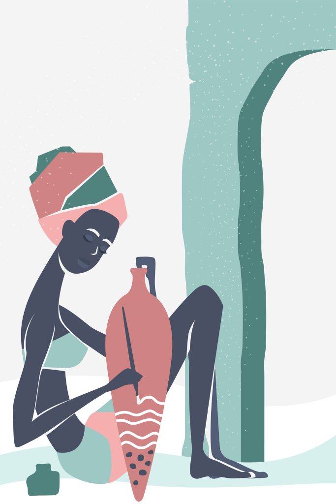 Woman sitting on a chair Woman sitting on a chair