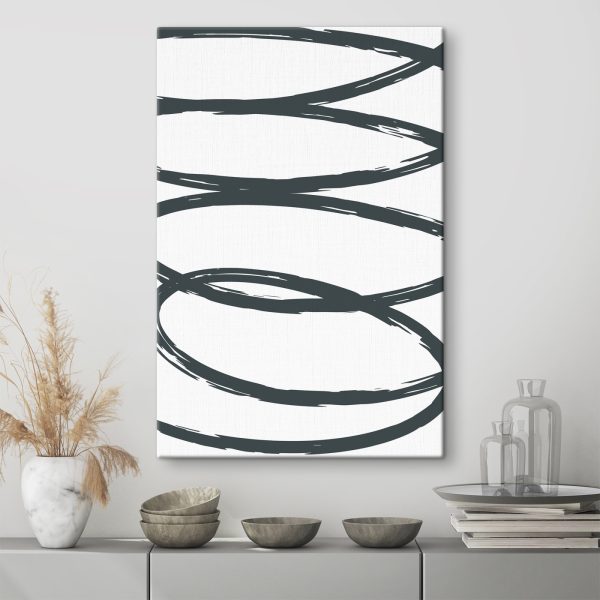 Black and white spirals Black and white spirals