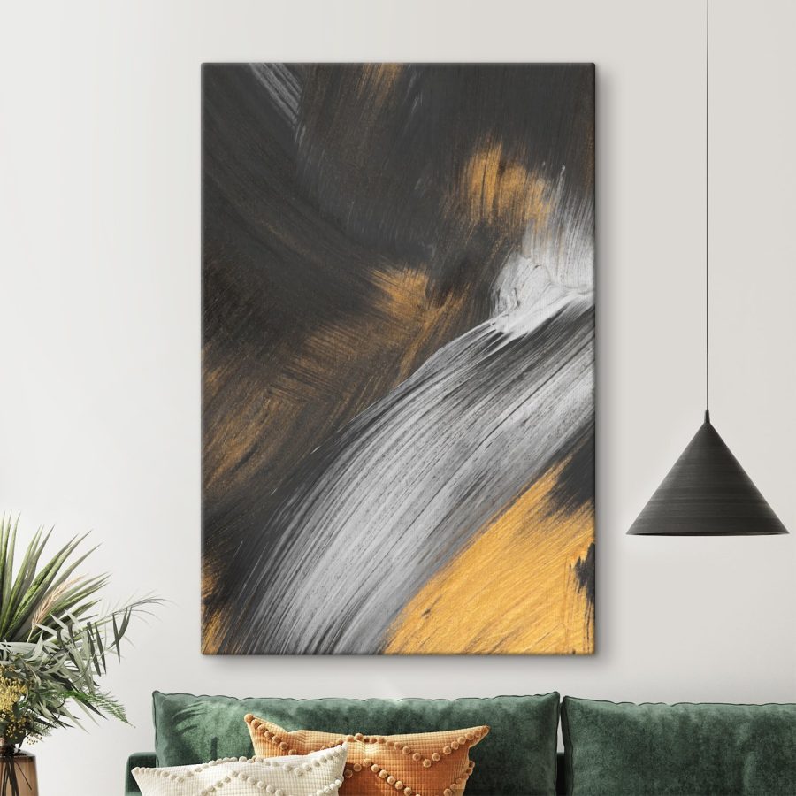 Black and white painting Black and white painting