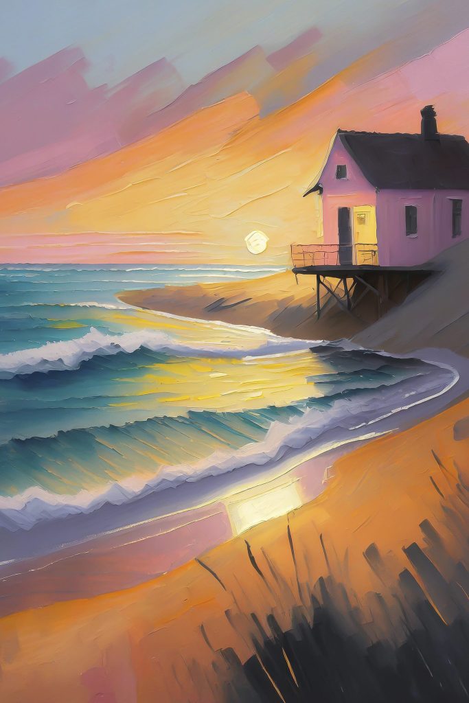 House on a beach