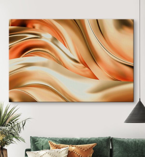 Flowing hues of warmth and cool Flowing hues of warmth and cool