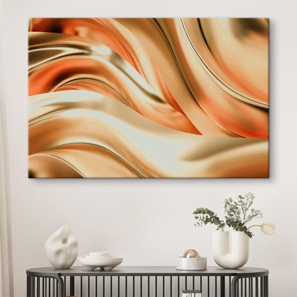Flowing hues of warmth and cool Flowing hues of warmth and cool