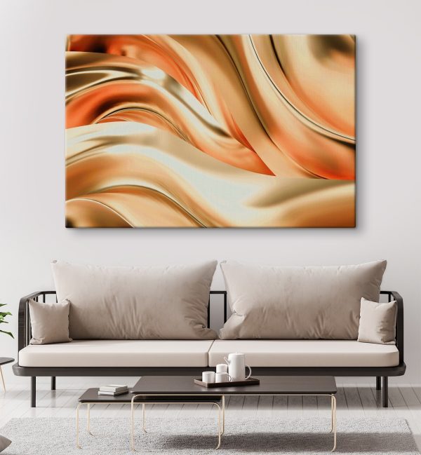 Flowing hues of warmth and cool Flowing hues of warmth and cool