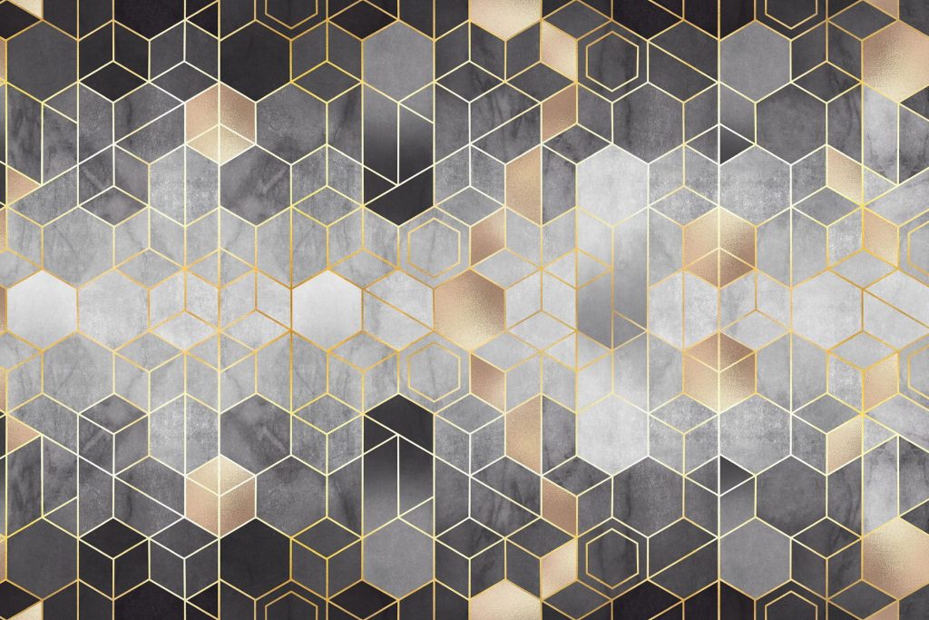 Geometric patterns in neutral tones Geometric patterns in neutral tones