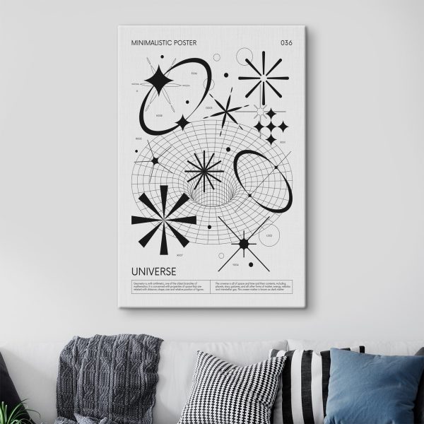 Black and white image of various shapes Black and white image of various shapes