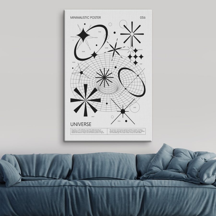 Black and white image of various shapes Black and white image of various shapes