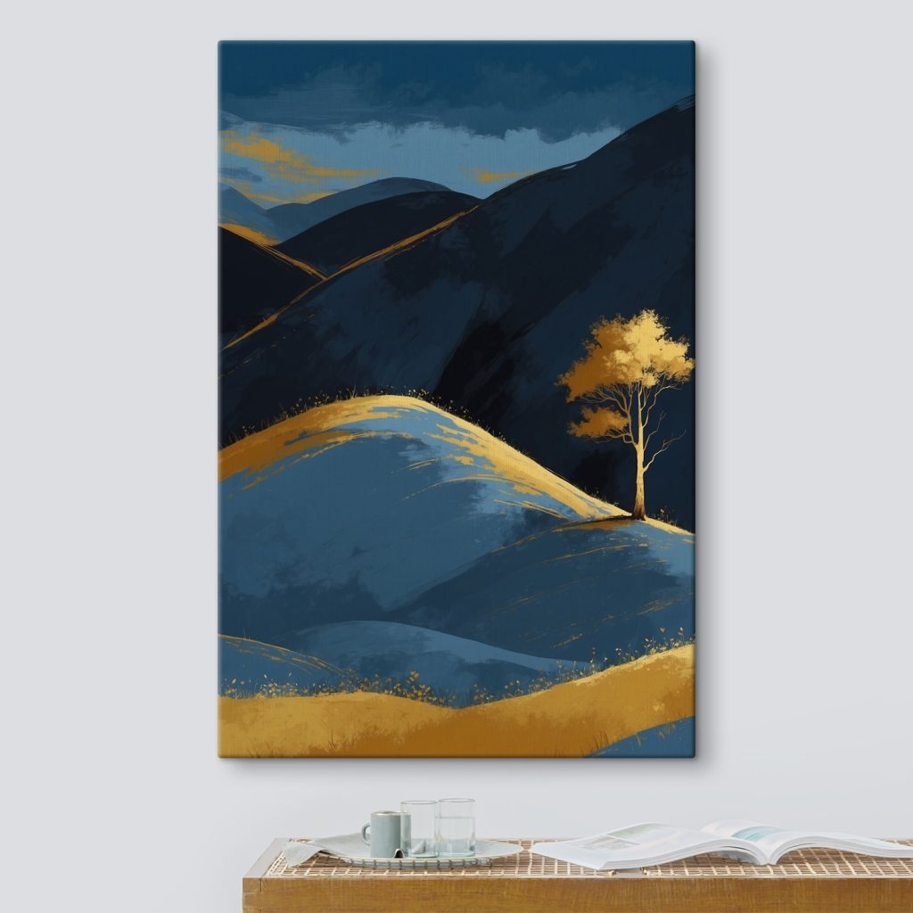 Tree on a hill