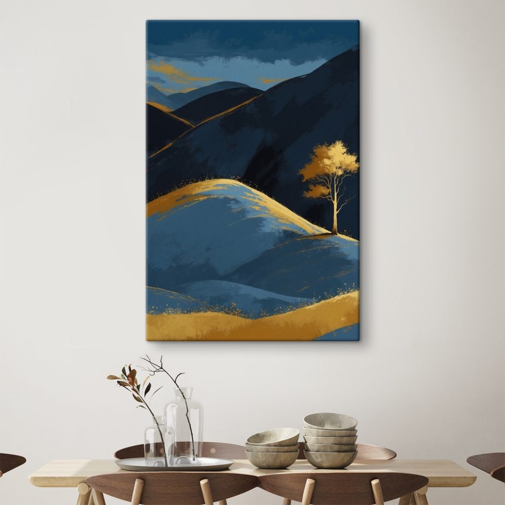 Tree on a hill
