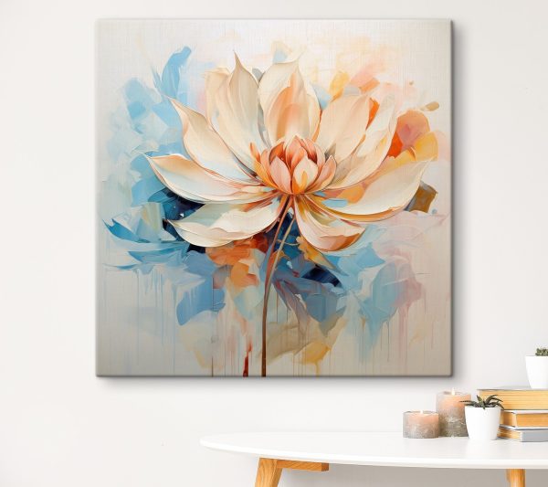 Painting of a flower Painting of a flower