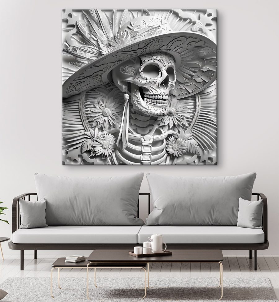 Skull in a hat Skull in a hat