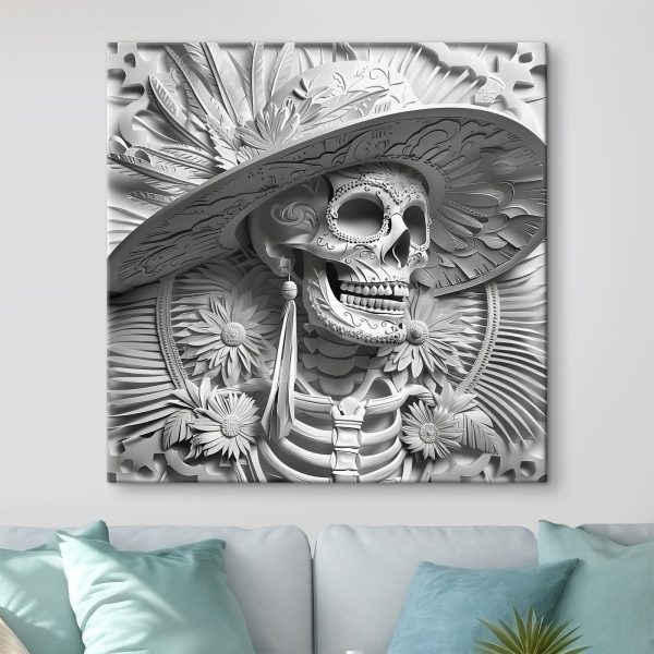 Skull in a hat Skull in a hat