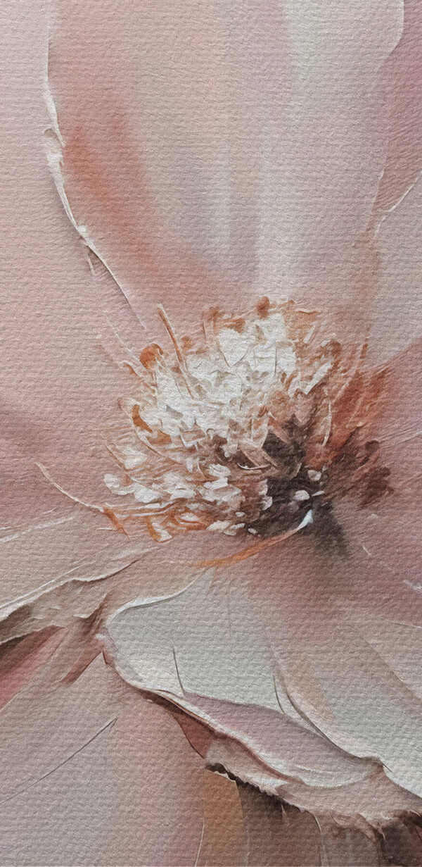 Painting of a flower Painting of a flower
