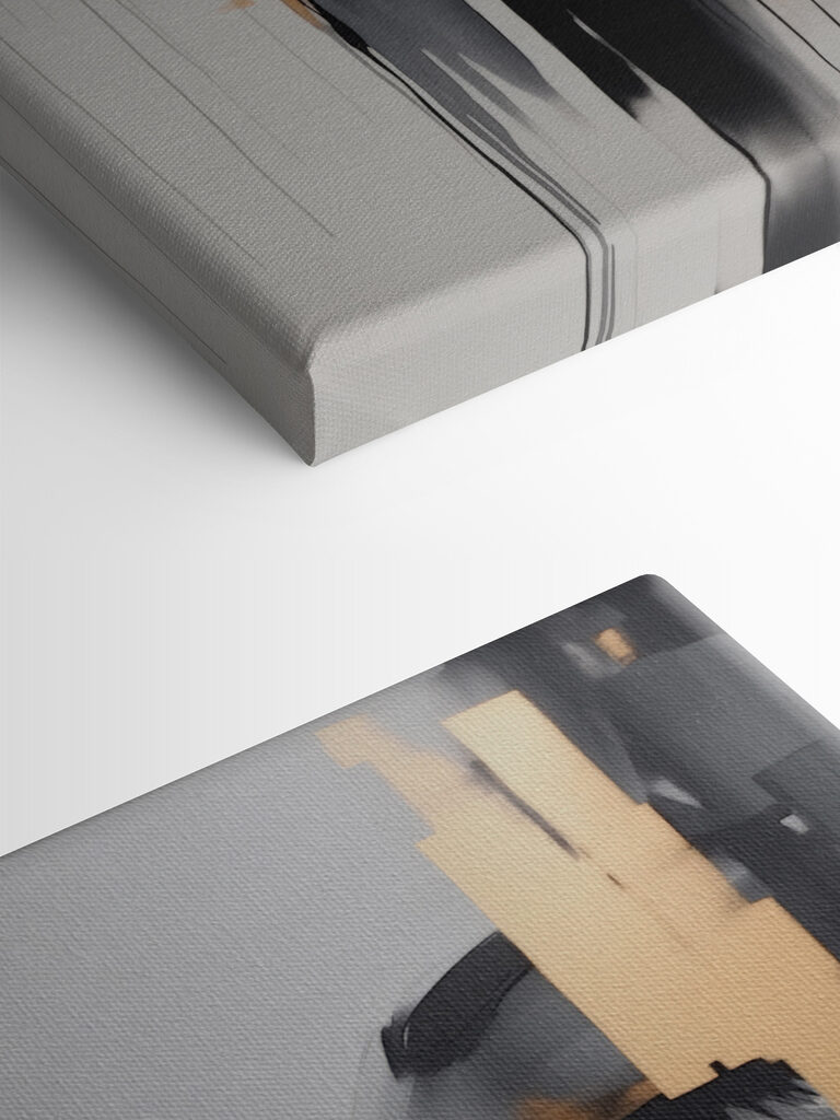 Painting of a woman's face